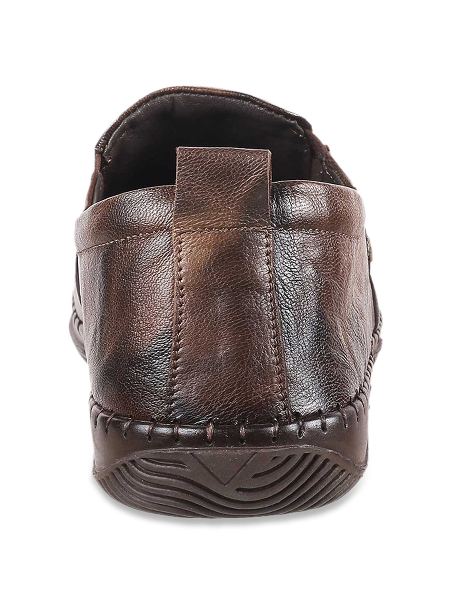Metro Men's Brown Casual Moccasins