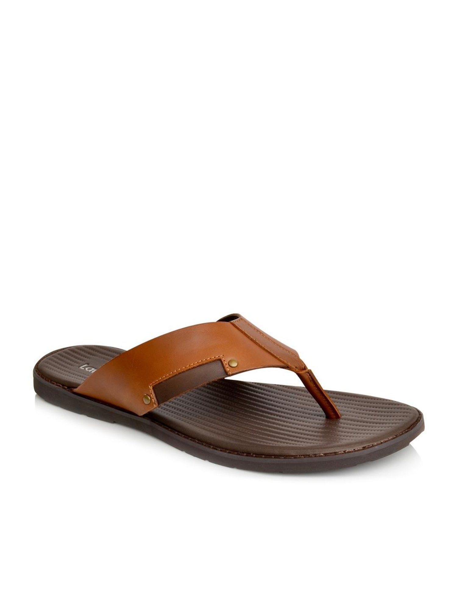 Language Shoes Men's Alex Tan Thong Sandals