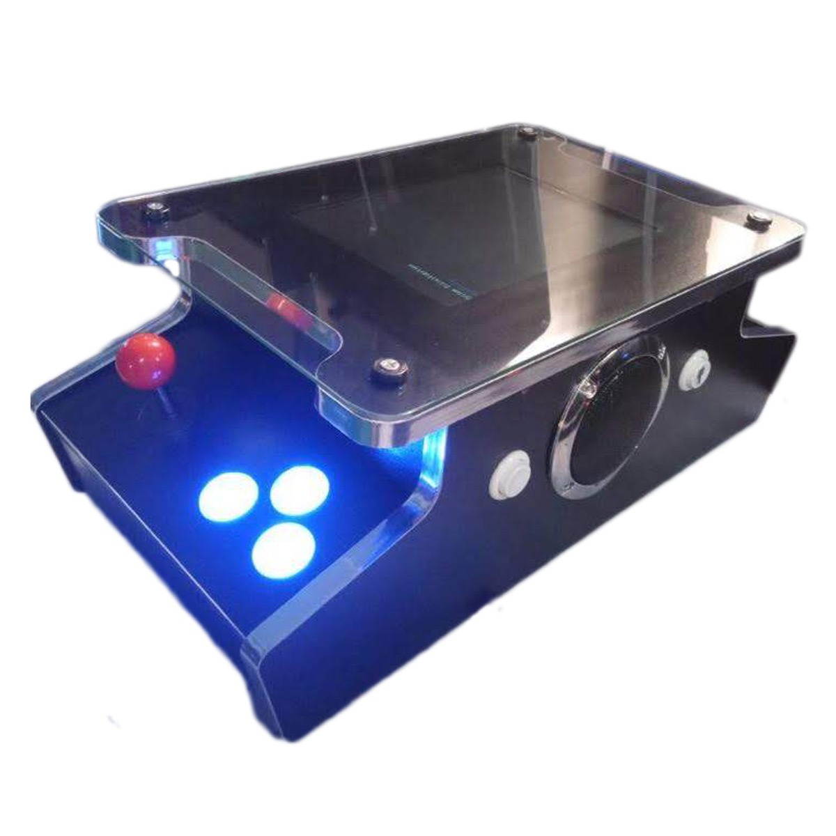 Mini Cocktail Arcade Machine Light Tabletop Arcade with 60 Classic Games