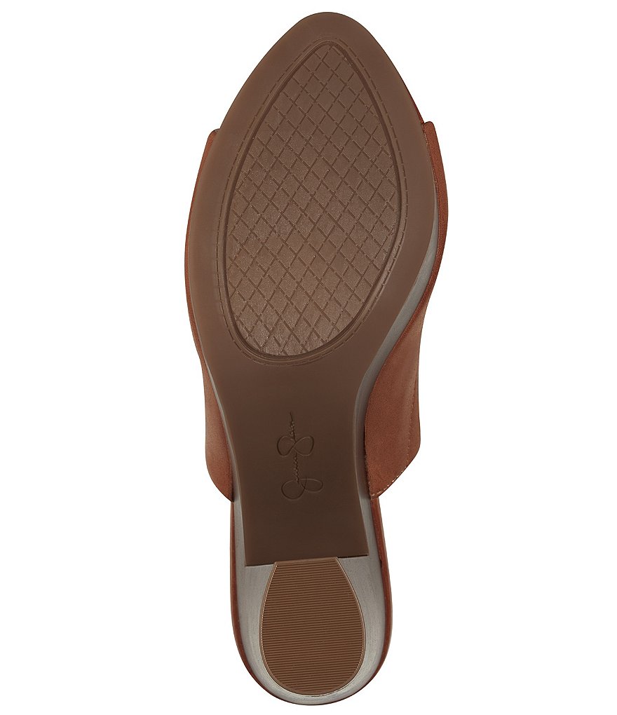 Jessica Simpson Shelbie Platform Heeled Slides