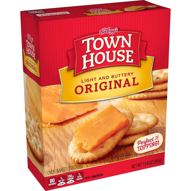 Kellog's Town House Original Snack Crackers - 13.8oz