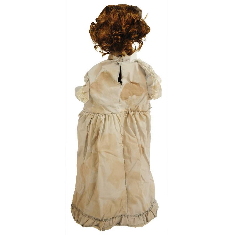 Cracked Victorian Doll Prop Halloween Decorative Sculptures