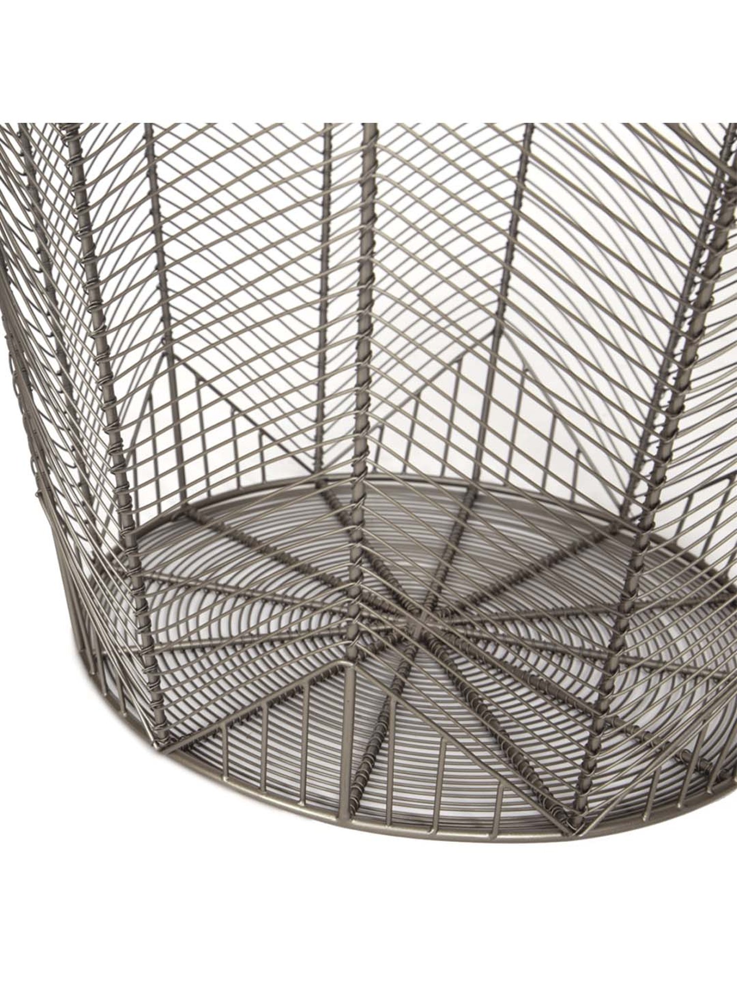 VarEesha Brown & Black Bamboo Multi-Purpose Basket - Set of 1
