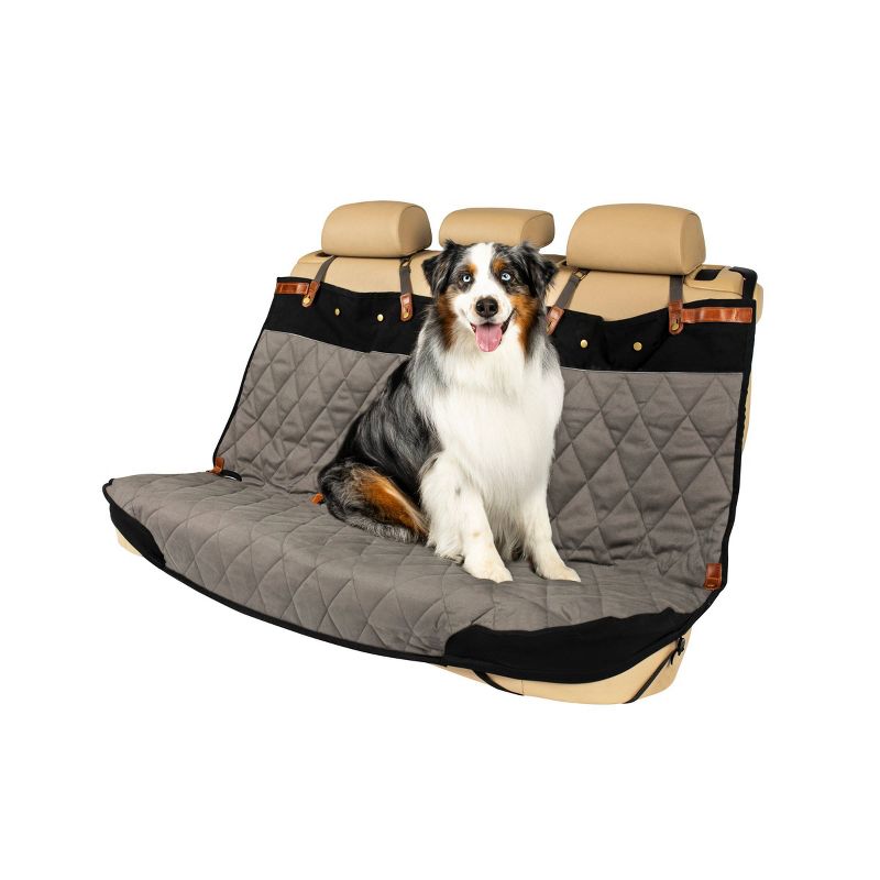 PetSafe Happy Ride Quilted Bench Dog Seat Cover - Gray