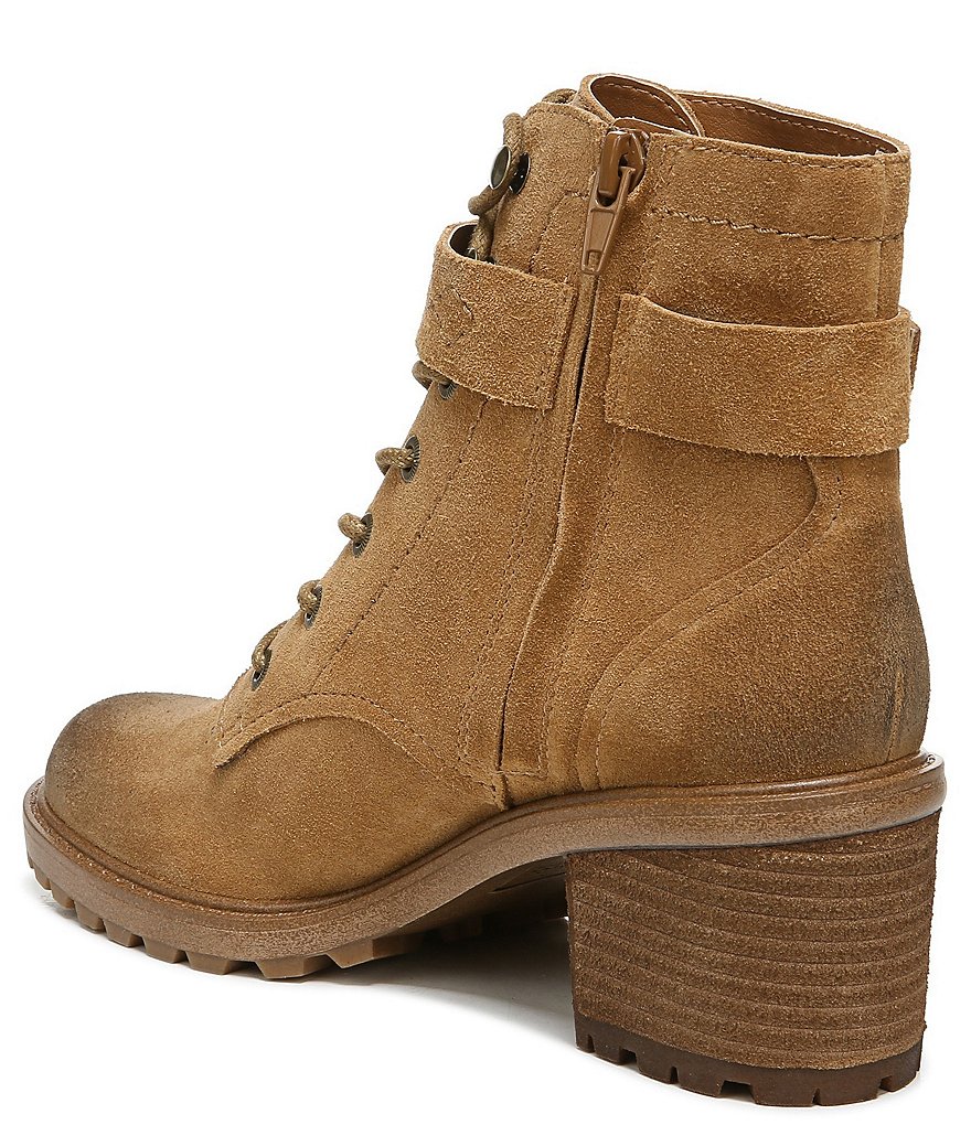 Zodiac Gemma Suede Lug Sole Booties