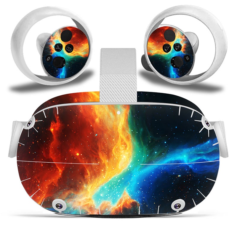 2 Pairs Oculus Quest 2 Elite Washable Silicone Handle Protective Cover