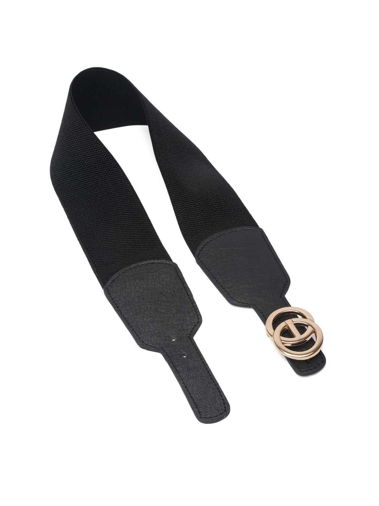 Apsis Black Wide Belt for Women