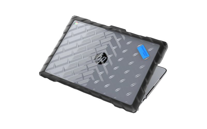 Gumdrop DropTech for HP Chromebook G5 14-inch - For HP Chromebook - Black, Transparent - Drop Resistant, Shock Proof, Skid Resistant