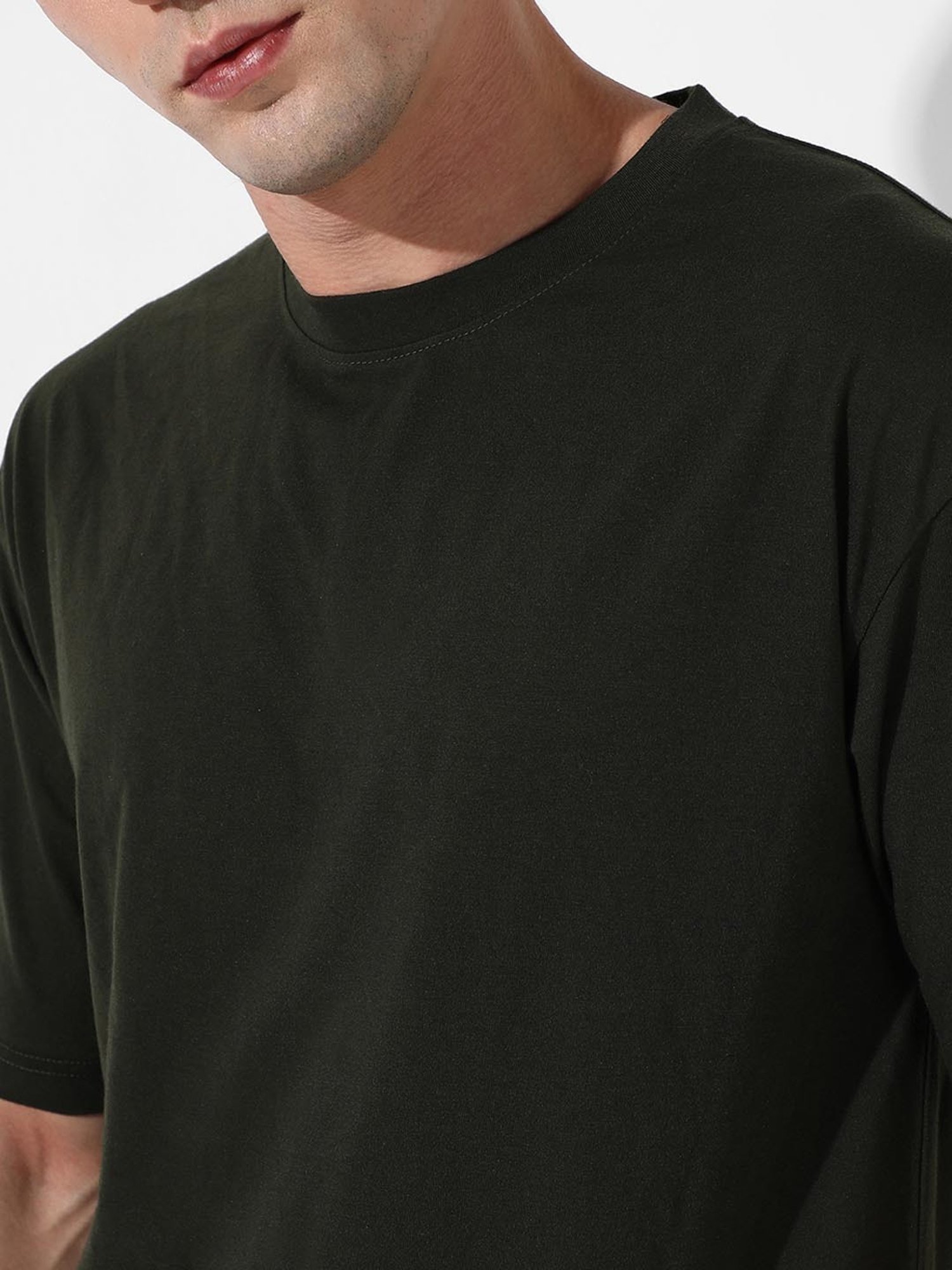 Campus Sutra Black Regular Fit Two-Faced Printed Co-Ord Set