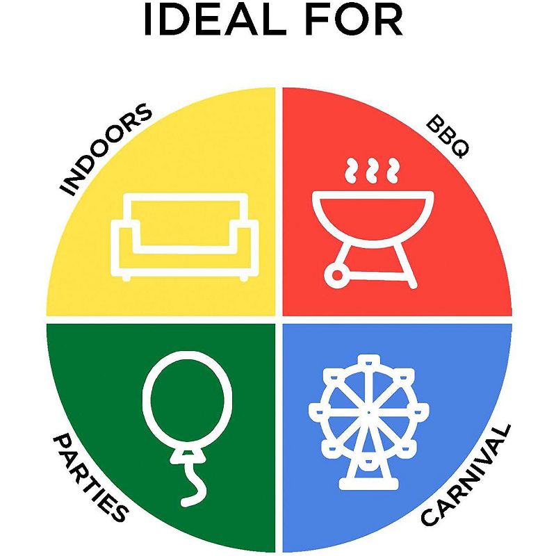 Sunny & Fun Giant Tumbling Tower | 60 Piece Set Oversized Wooden Toppling Blocks | Indoor & Outdoor Stacking Yard Game for Adults & Kids | Great for Party Lawn Backyard | w/ Storage Carry Bag