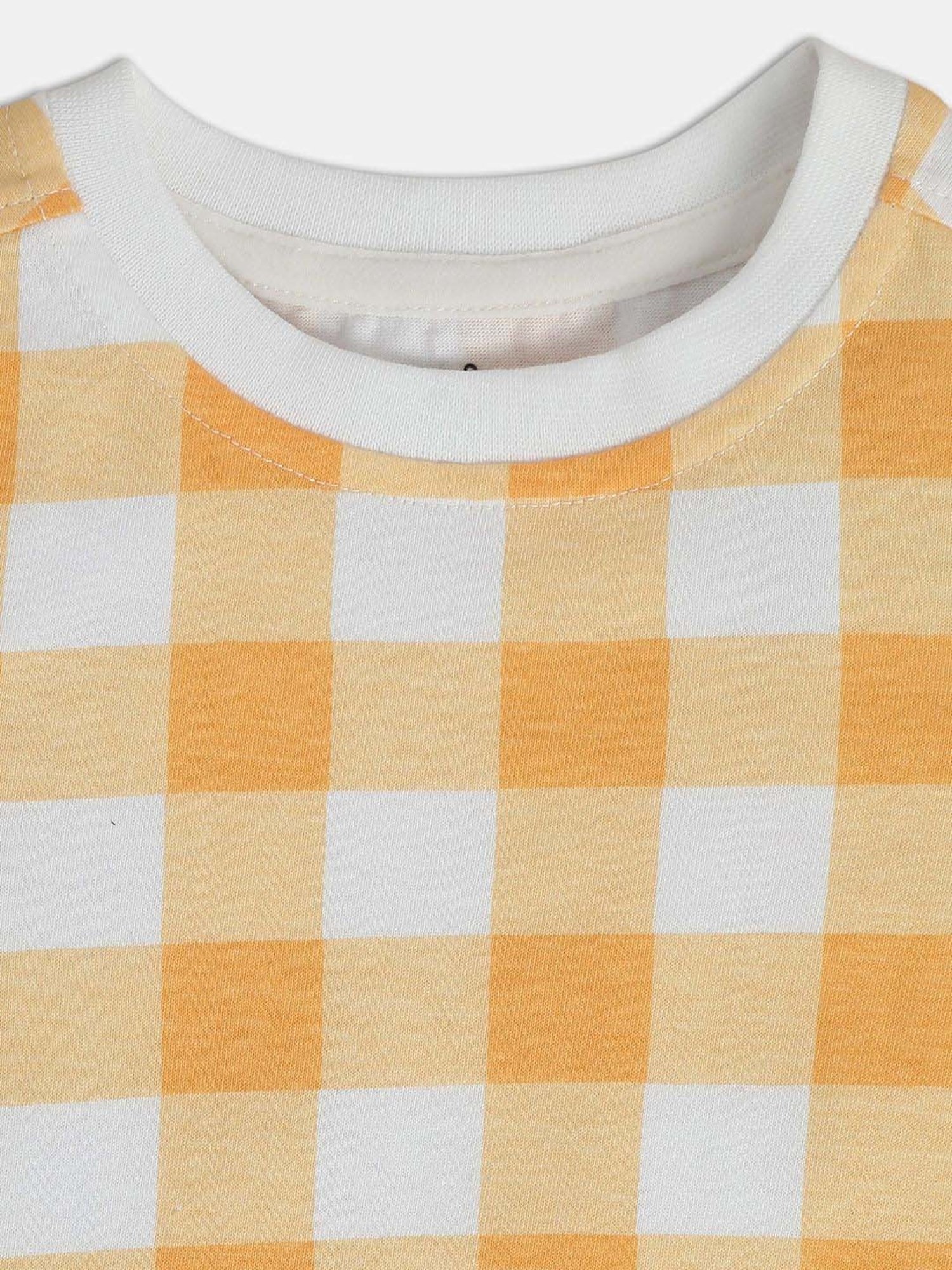 Mothercare Kids Multicolor Checks Shirt with T-Shirt