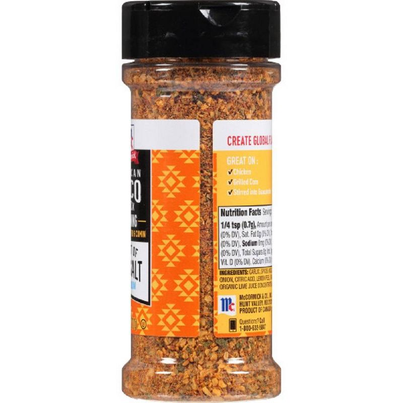 McCormick Gluten Free Mexican Taco Truck Seasoning -  4.27oz