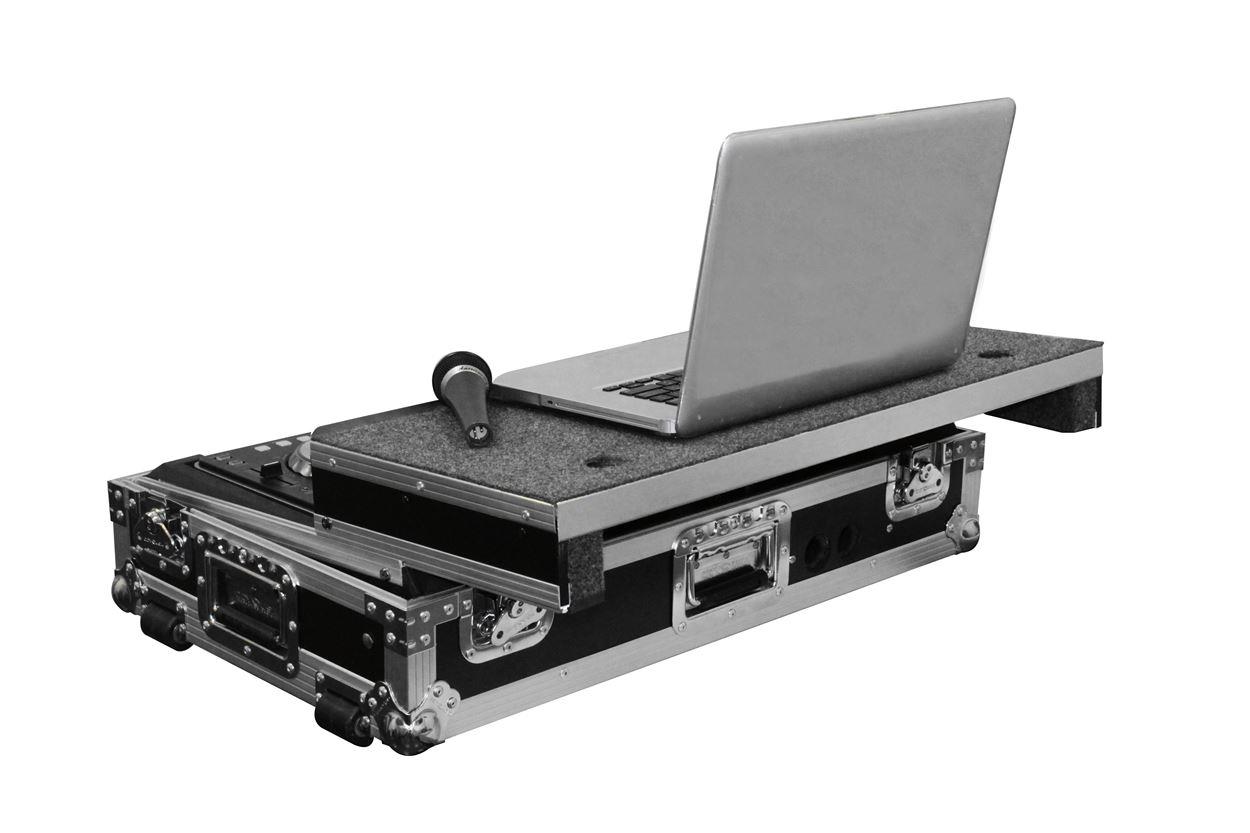Odyssey FZGSPIXDJR1GT Pioneer XDJ-R1 DJ Case w/Laptop +Glide Keyboard Tray