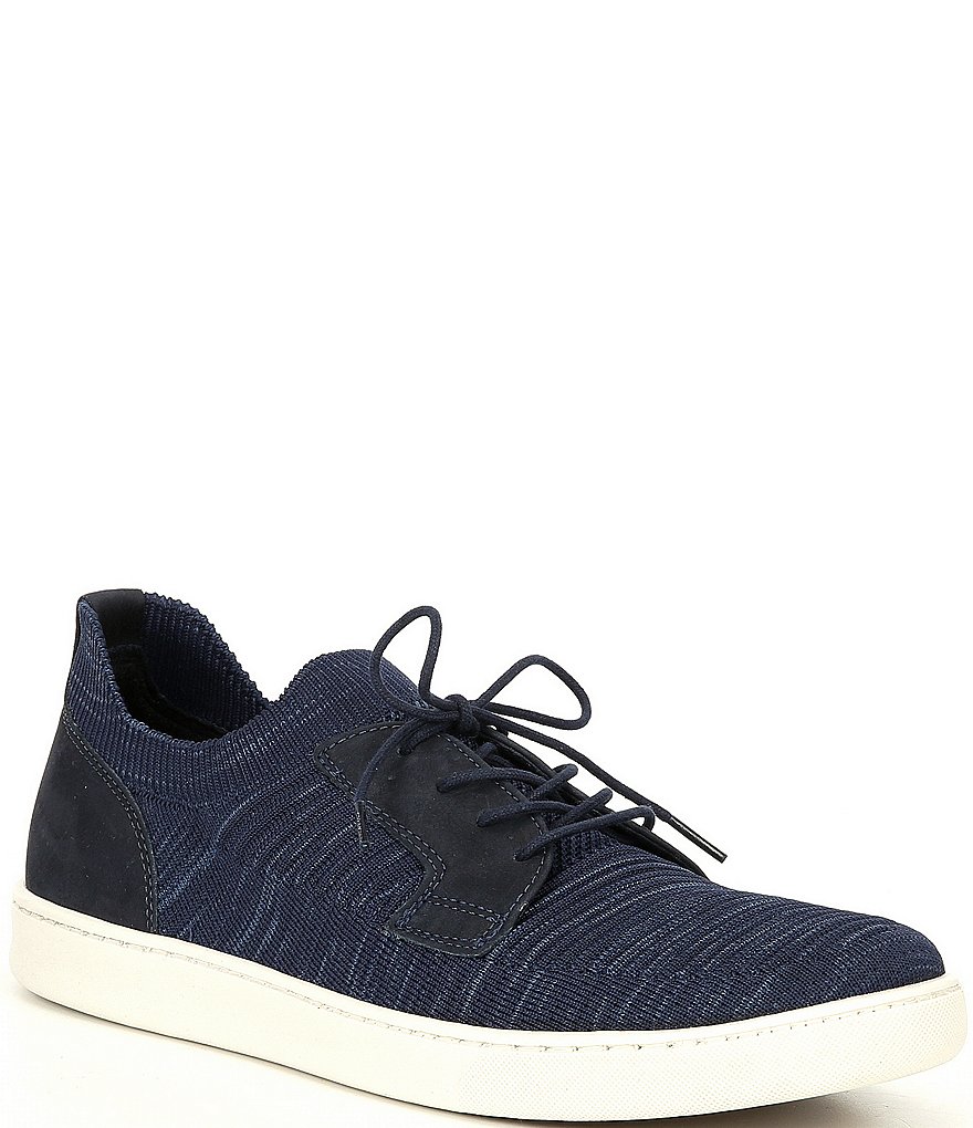 Flag LTD. Men's Boardwalk Plain Toe Lace-Up Knit Sneakers