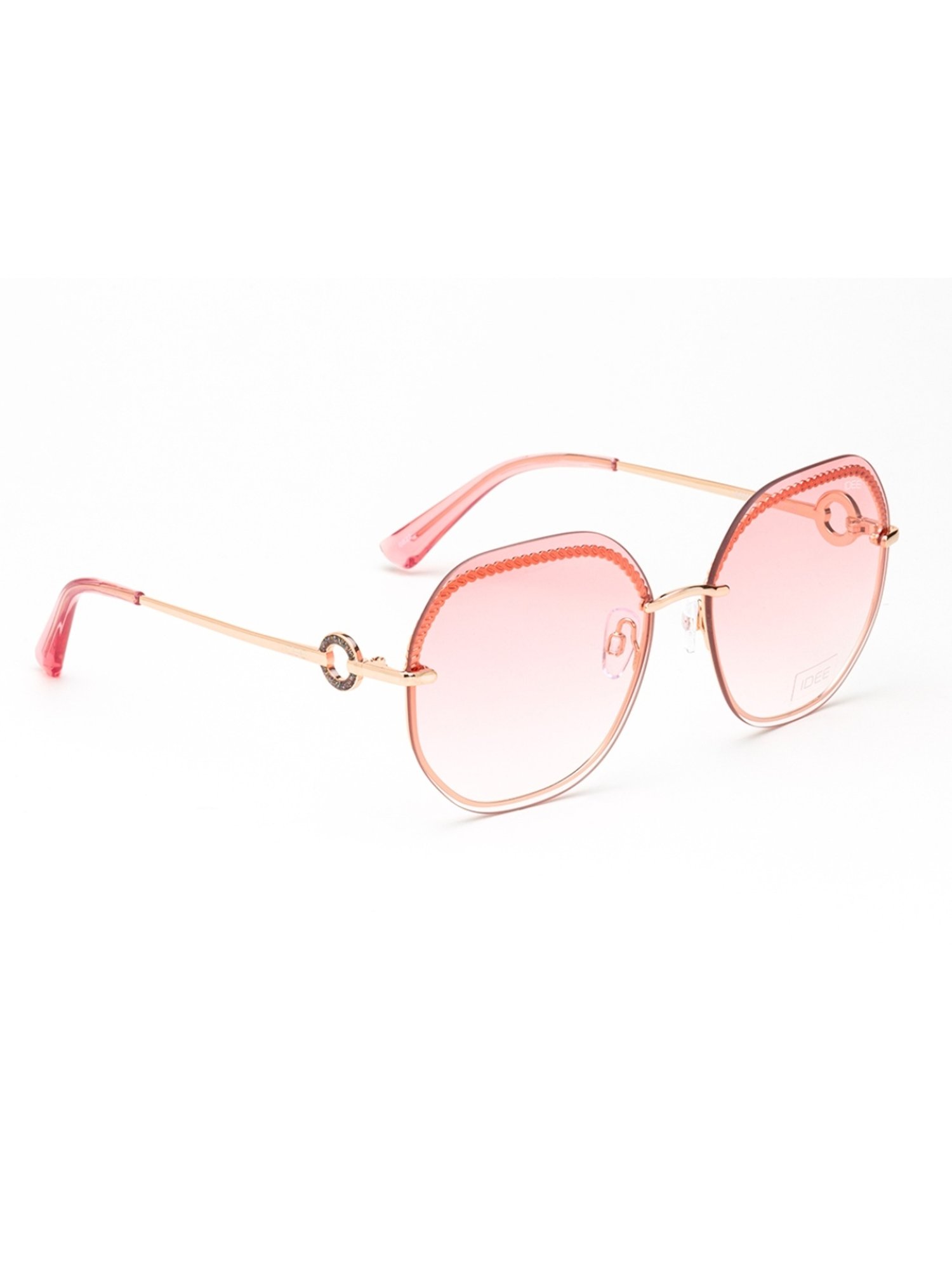 IDEE Pink Hexagon UV Protection Sunglasses for Women