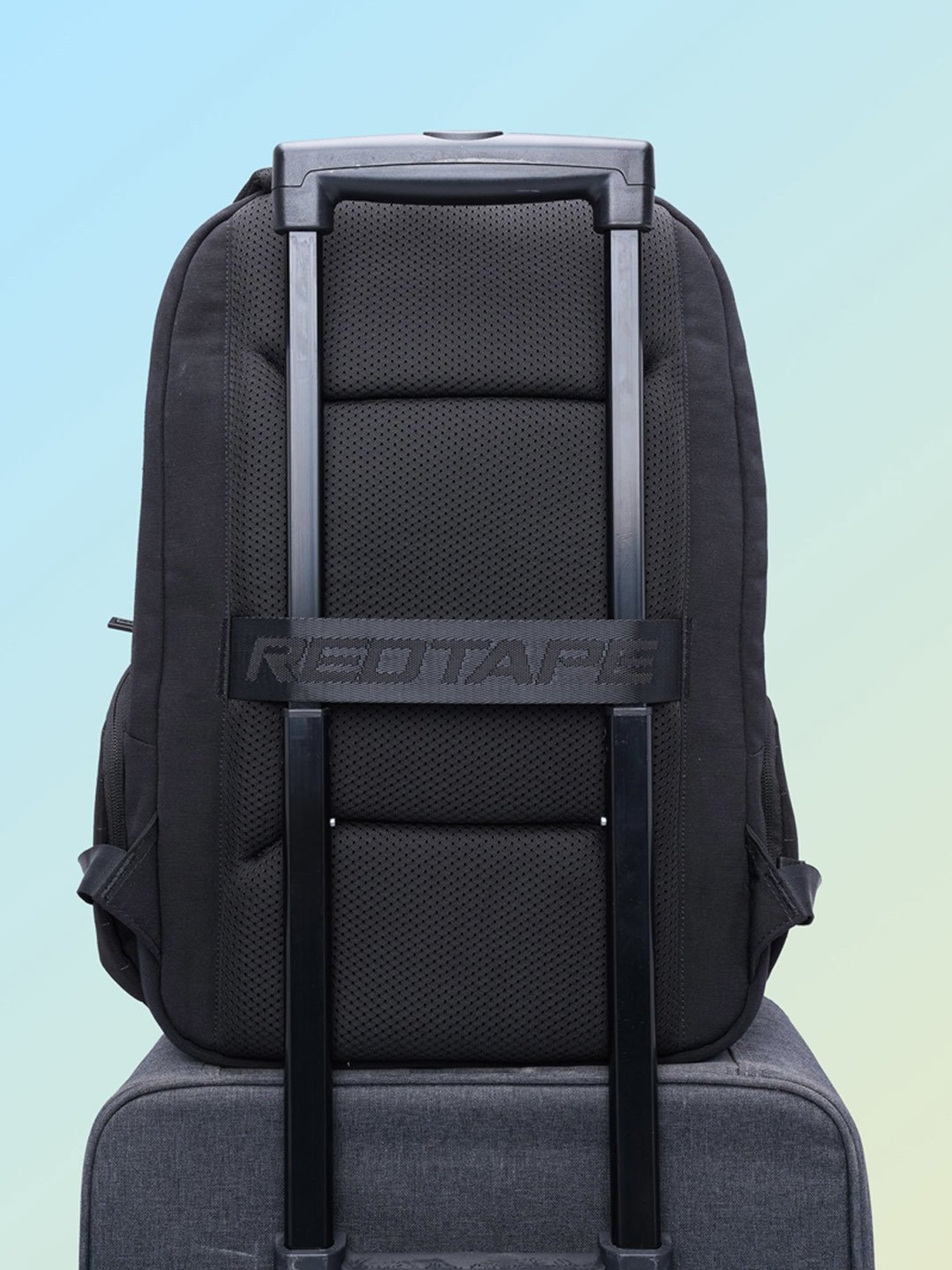 Red Tape 28 L Black Large Laptop Backpack