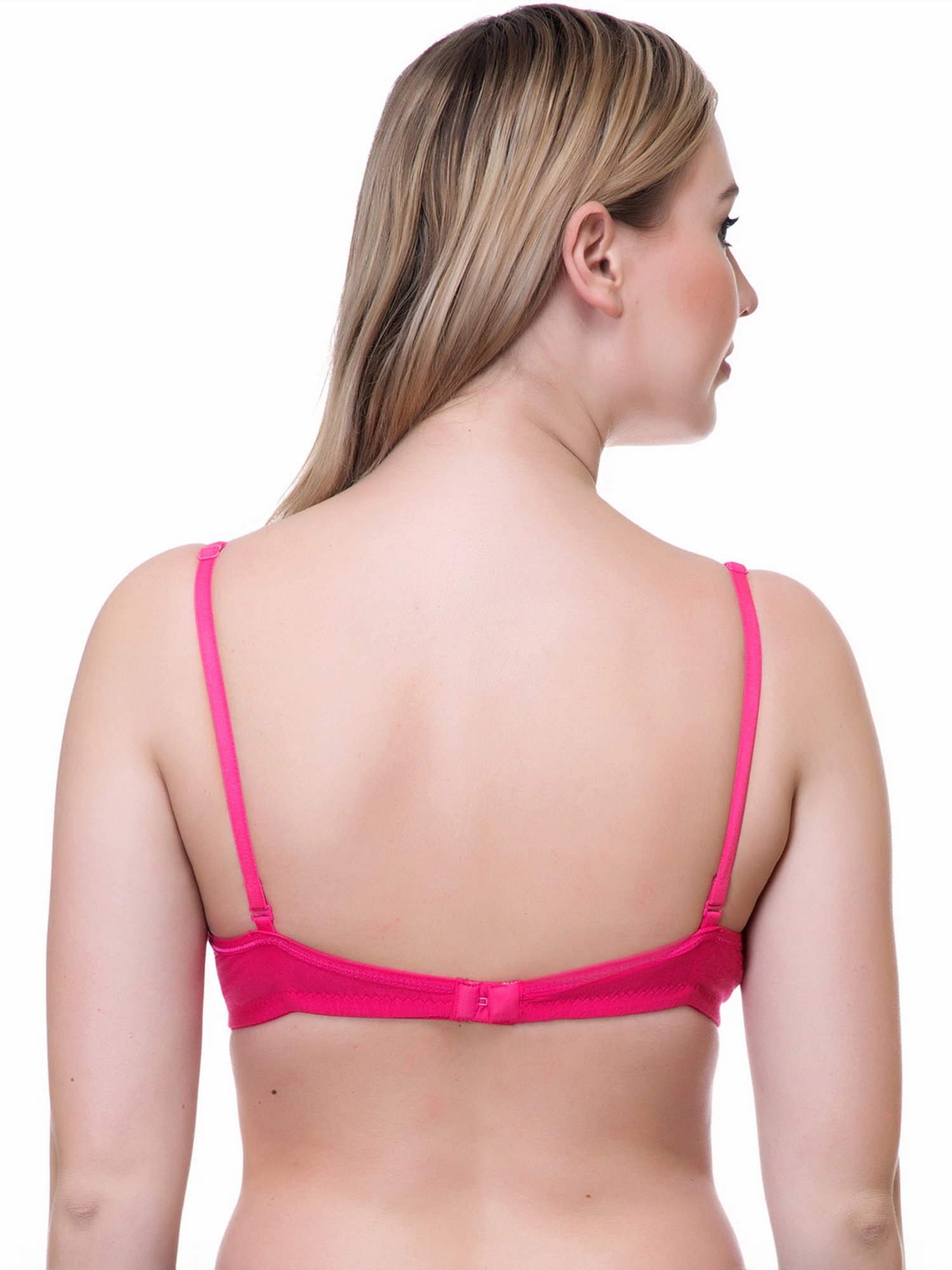 Lady Lyka Multicolor Non Wired Padded T-Shirt Bra (Pack Of 2)