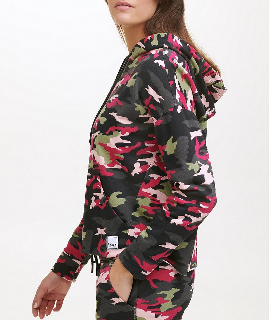 Splendid Knit Zip Up Drawstring Hoodie