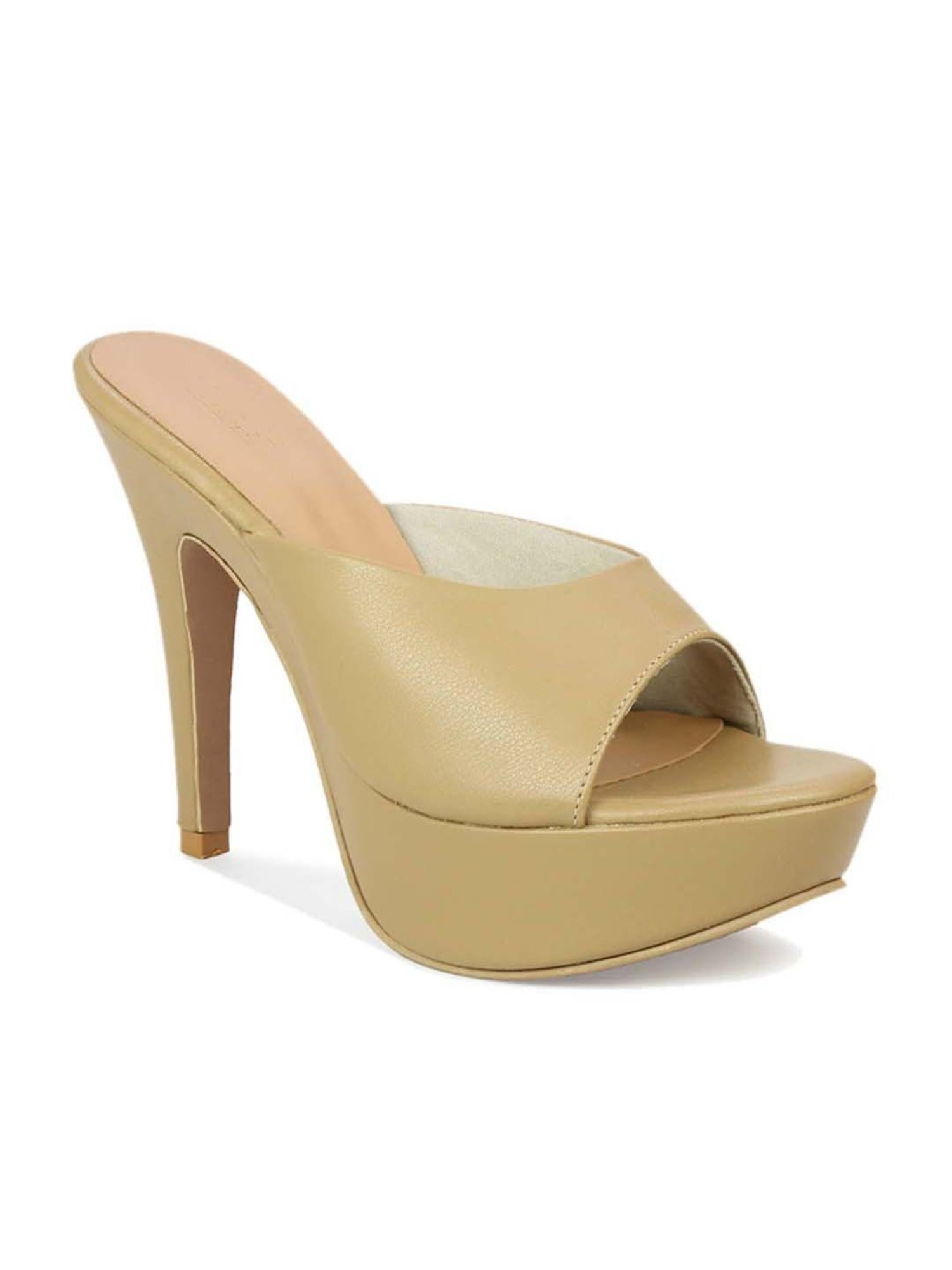 Inc.5 Women's Beige Casual Stilettos