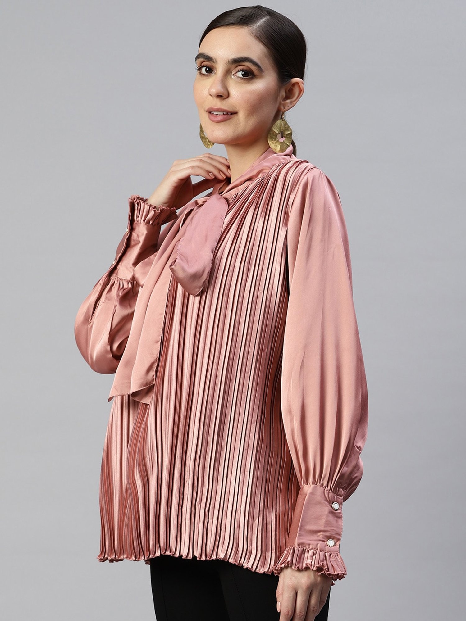 Melon by PlusS Pink Regular Fit Top