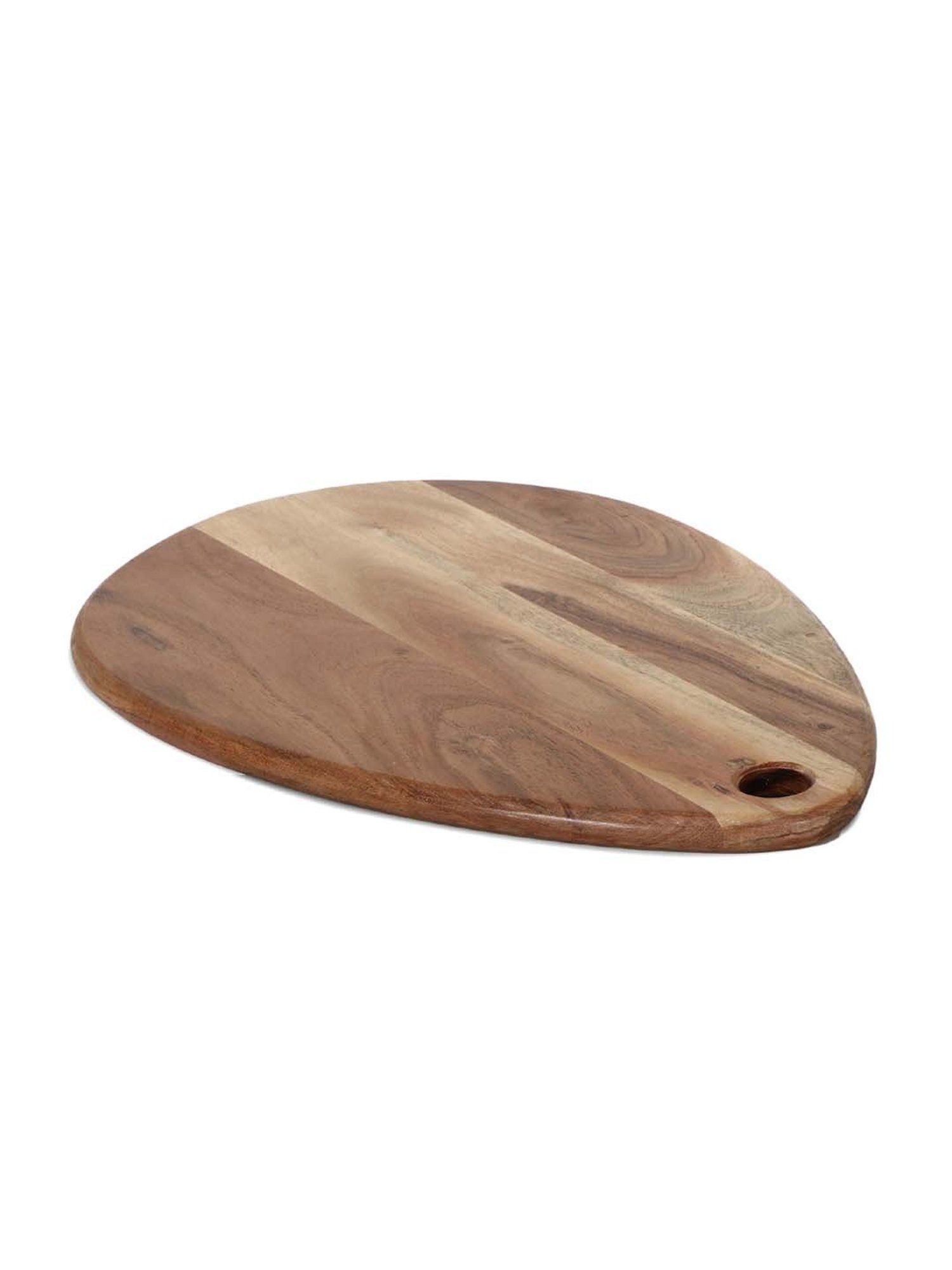 Crayton Natural Beige Mango Wood Chopping Board - Set of 1