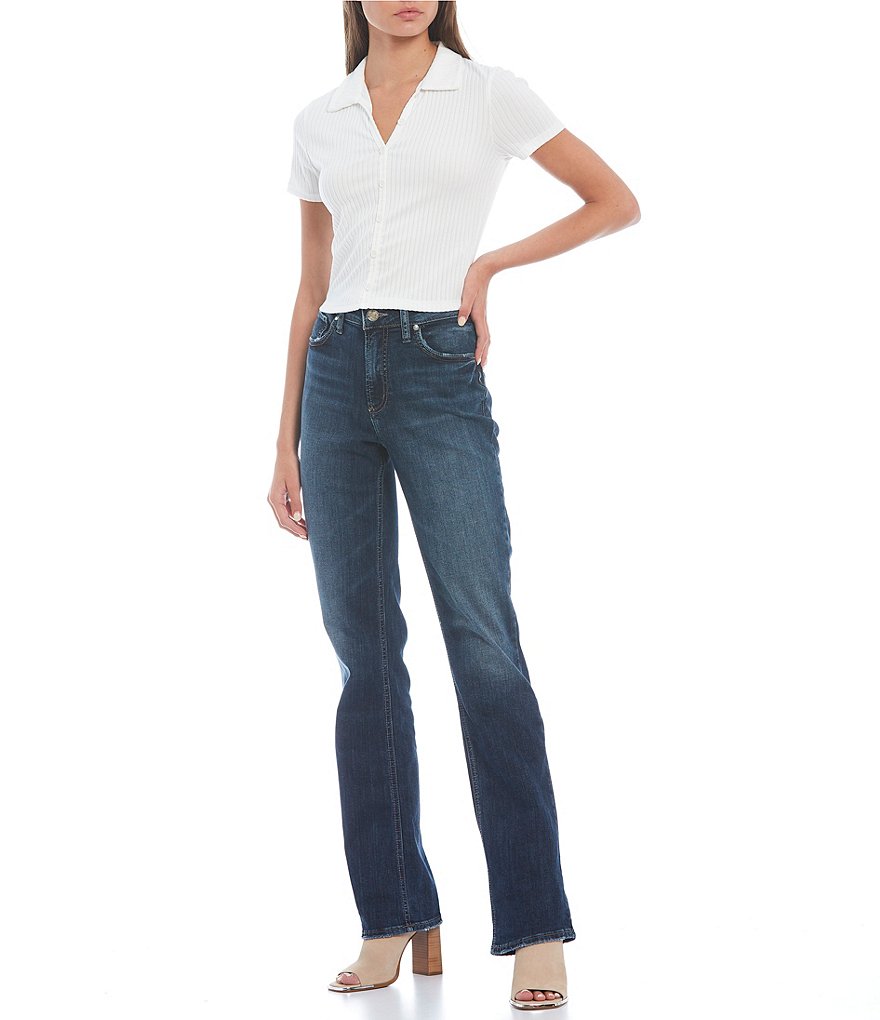 Silver Jeans Co. Avery High Rise Slim Bootcut Jeans