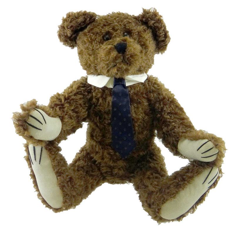Boyds Bears Plush 19.0" Truman S Bearington Mohair Teddy Bear Tie  -  Decorative Figurines