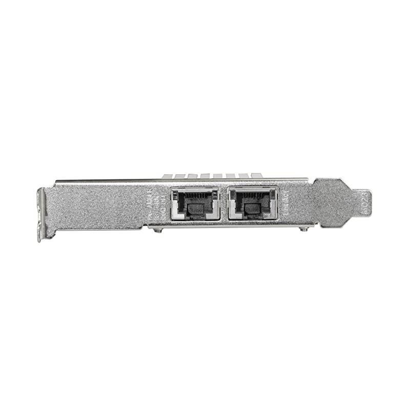 com Dual Port 10G PCIe Network Adapter Card - Intel-X550AT 10GBASE-T & NBASE-T PCI Express Network Interface Adapter 10/5/2.5/1GbE Multi Gigabit Ethernet 5 Speed NIC LAN Card (ST10GPEXNDPI)