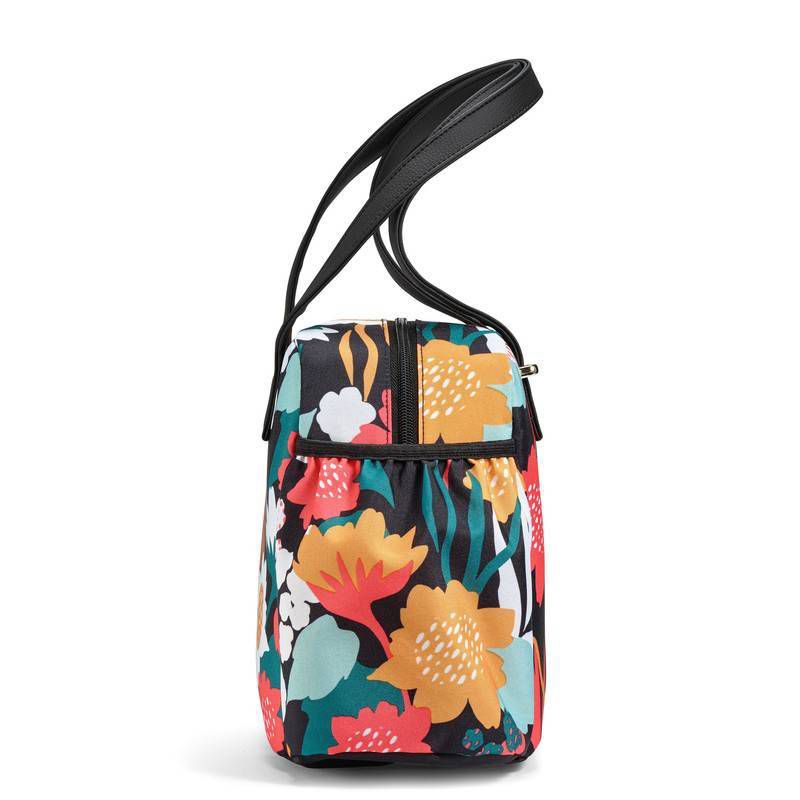 Fit & Fresh Laketown Lunch Tote - Coral Electric Azaleas