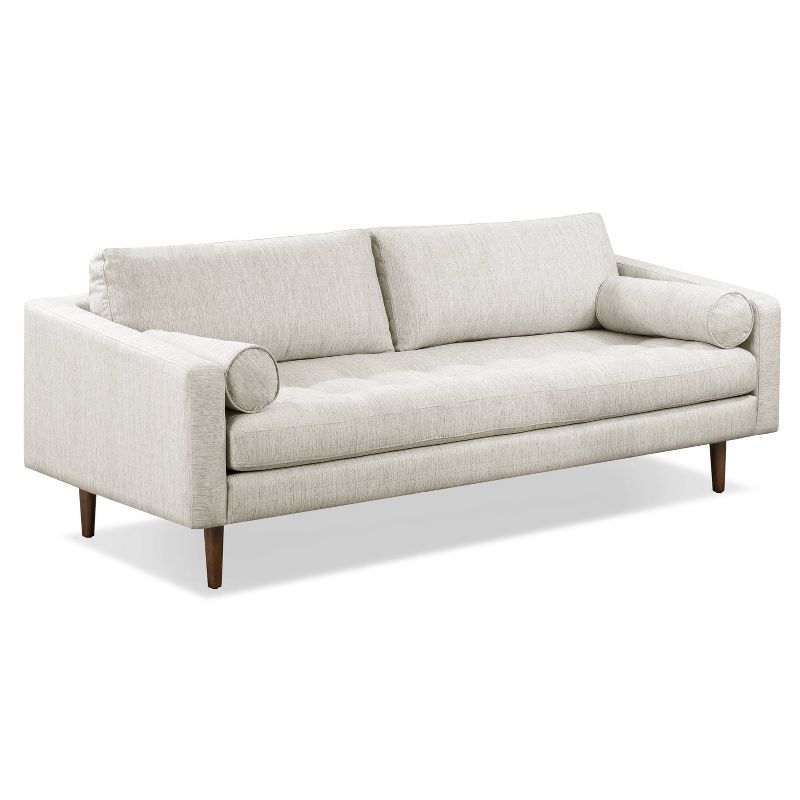 Florence Mid-Century Modern Sofa Bright Ash - Poly & Bark