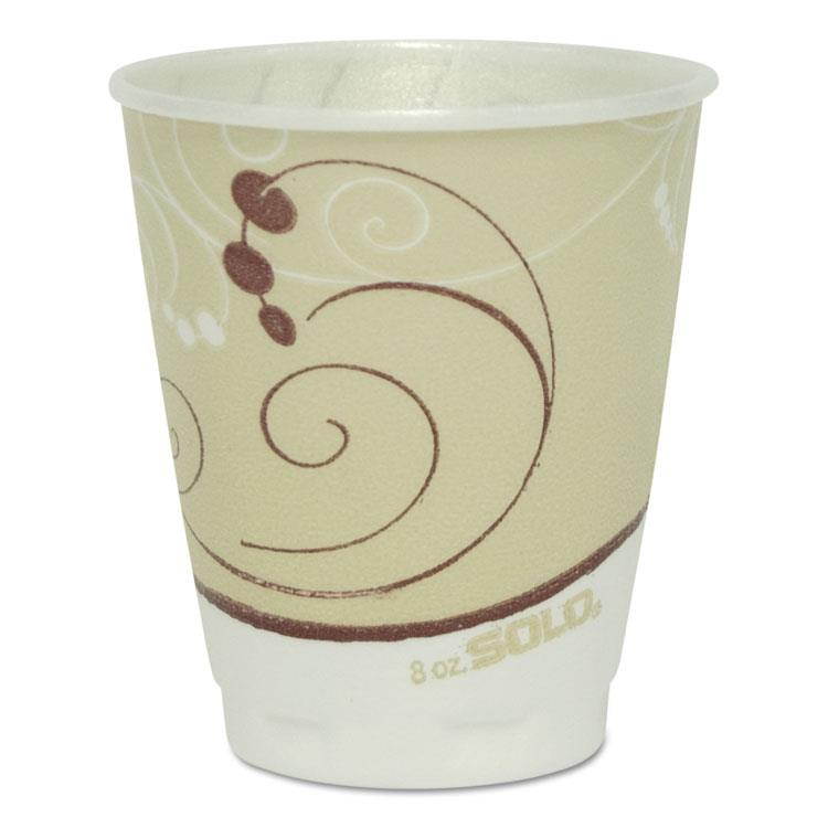 Symphony Design Trophy Foam Hot/Cold Drink Cups, 8Oz, 300/Carton