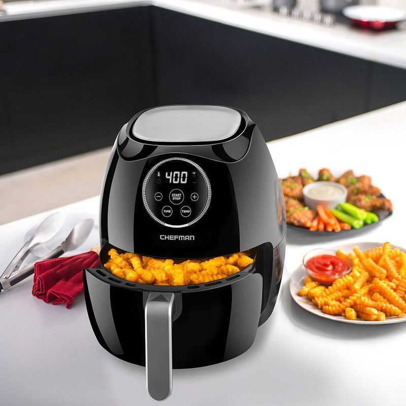 Prestige Nutrifry Black Plastic Electric Digital Touch Airfryer 4.5L