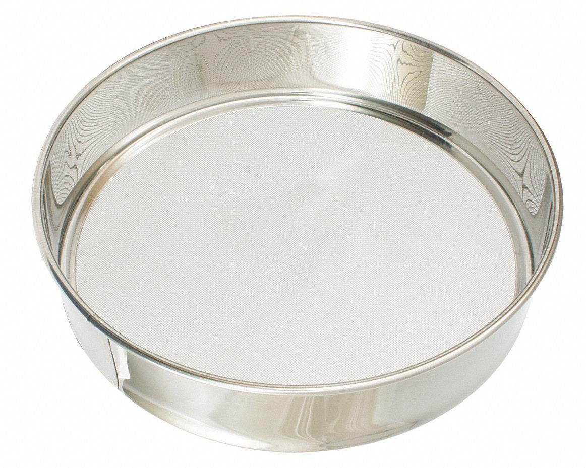 CRESTWARE RSS14 Sieve,Stainless Steel,14 In