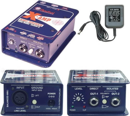 Radial XAmp Active Re-Amper Re-Amplifier X-Amp NEW