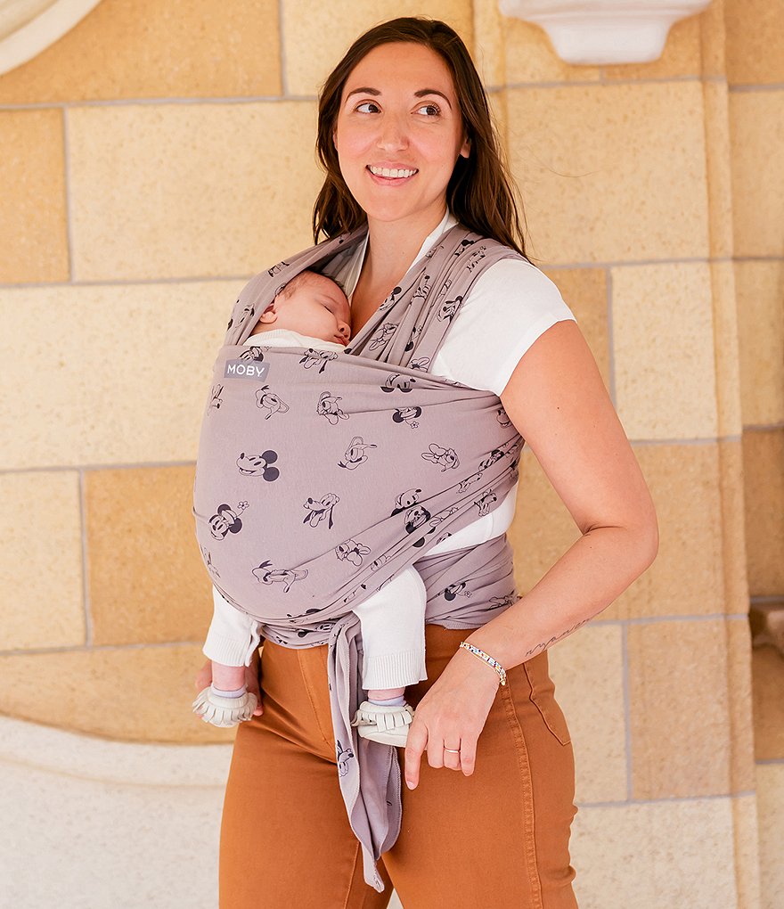Disney x MOBY Classic Vintage Mickey Mouse & Friends Print Baby Wrap