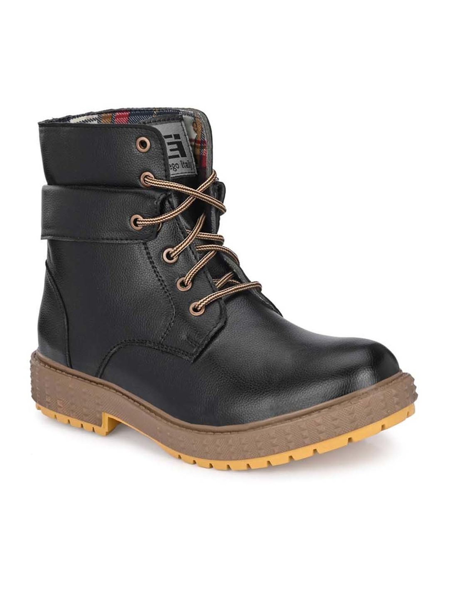 Eego Italy Men's Black Casual Boots