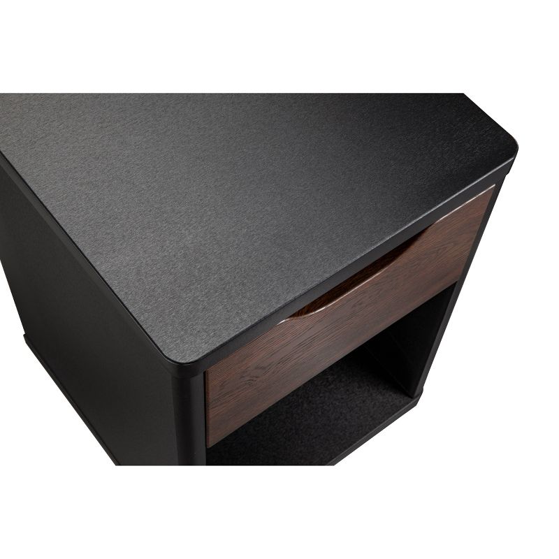 36" Filing Cabinet Black - Home Essentials