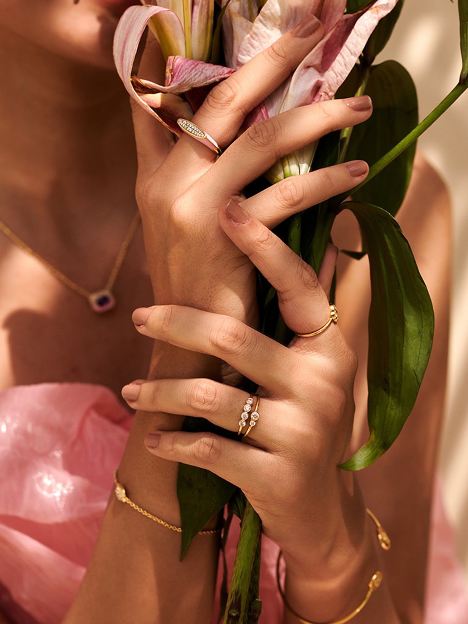 Perfectly Average Cz Stackable Ring