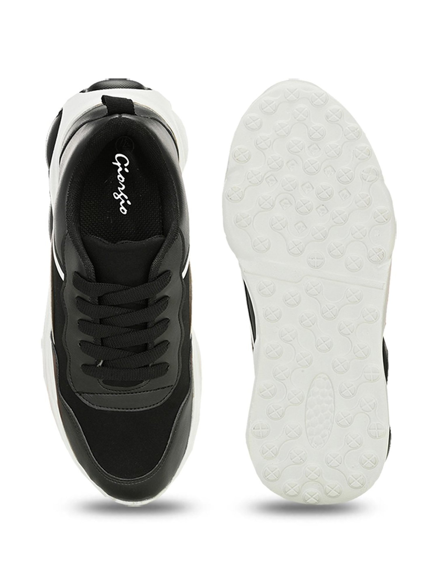 Giorgio Women's Black Running Shoes