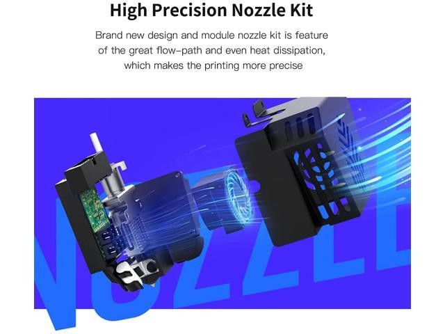 2020 New X5SA Pro 3D Printer High Precision Large Build Size Double Axis External Guide Rail and Titan Extruder, TRONXY 3D Printer