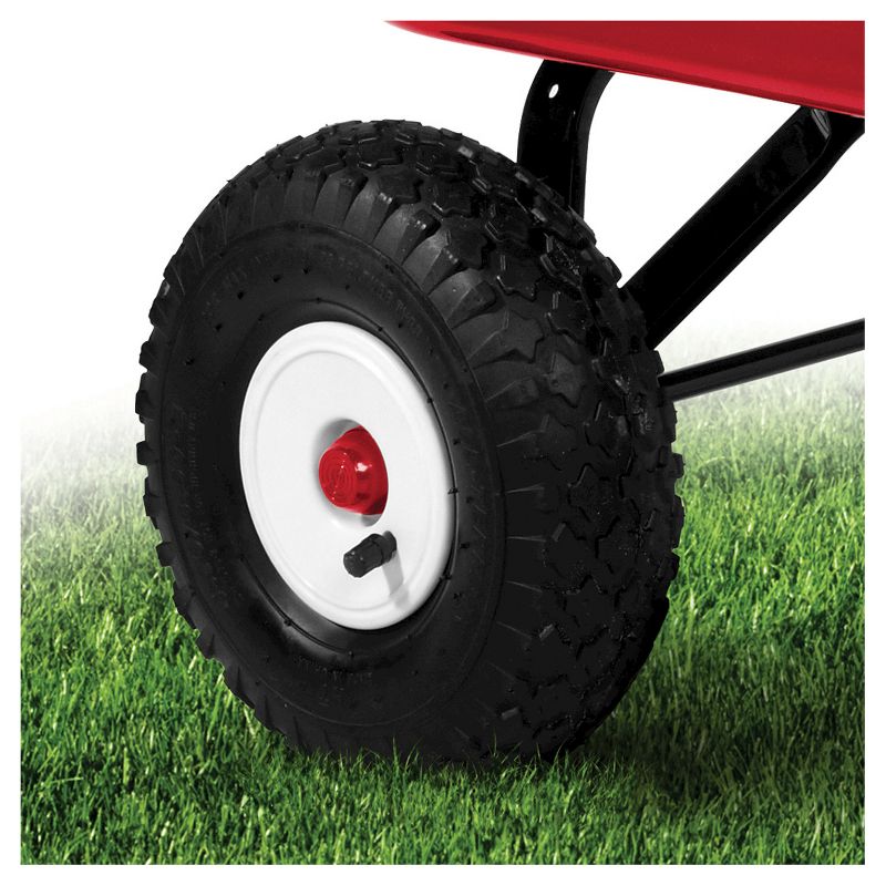 Radio Flyer 34" All-Terrain Steel & Wood Wagon