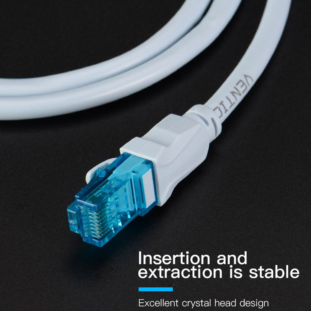 Vention VAP-A10-S2500 Network Cable High-quality 25.0m High-speed Cat5E 100Mbps RJ45 Network LAN Cable Internet Flat Network Cable