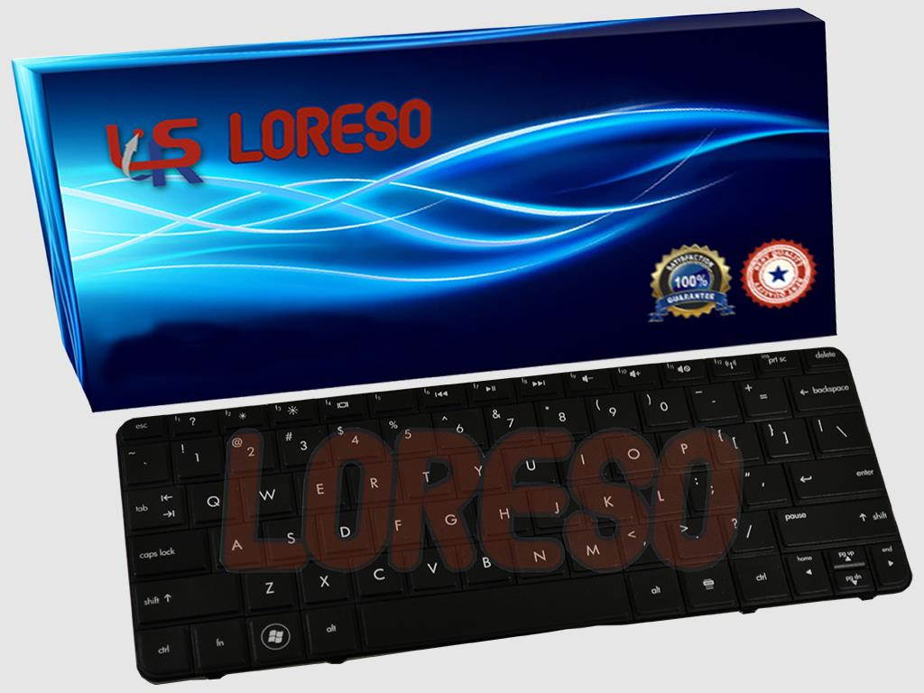 Loreso Compatible Laptop Keyboard Replacement for HP Mini 110-3000 110-3100 110-3500 110-3600 110-3700 110-3800 606618-031 SG-36500-2BA LKB-HC36B - (Black)