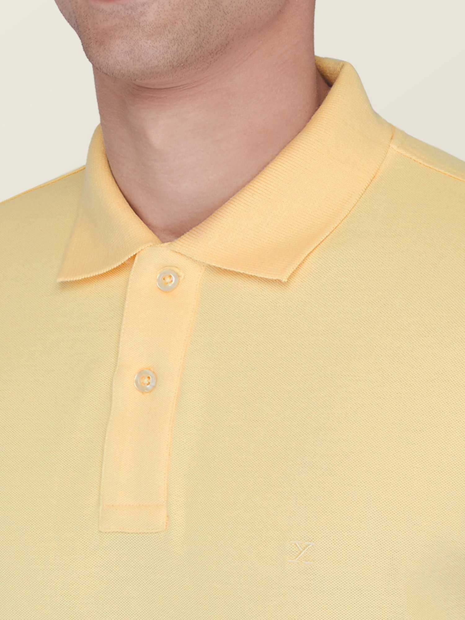 XYXX Yellow Polo T-Shirt
