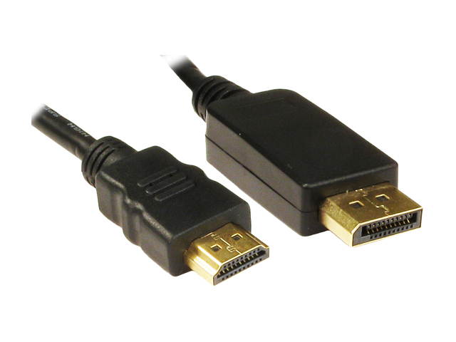 Unirise 15Ft Displayport Male To Hdmi Male Cable