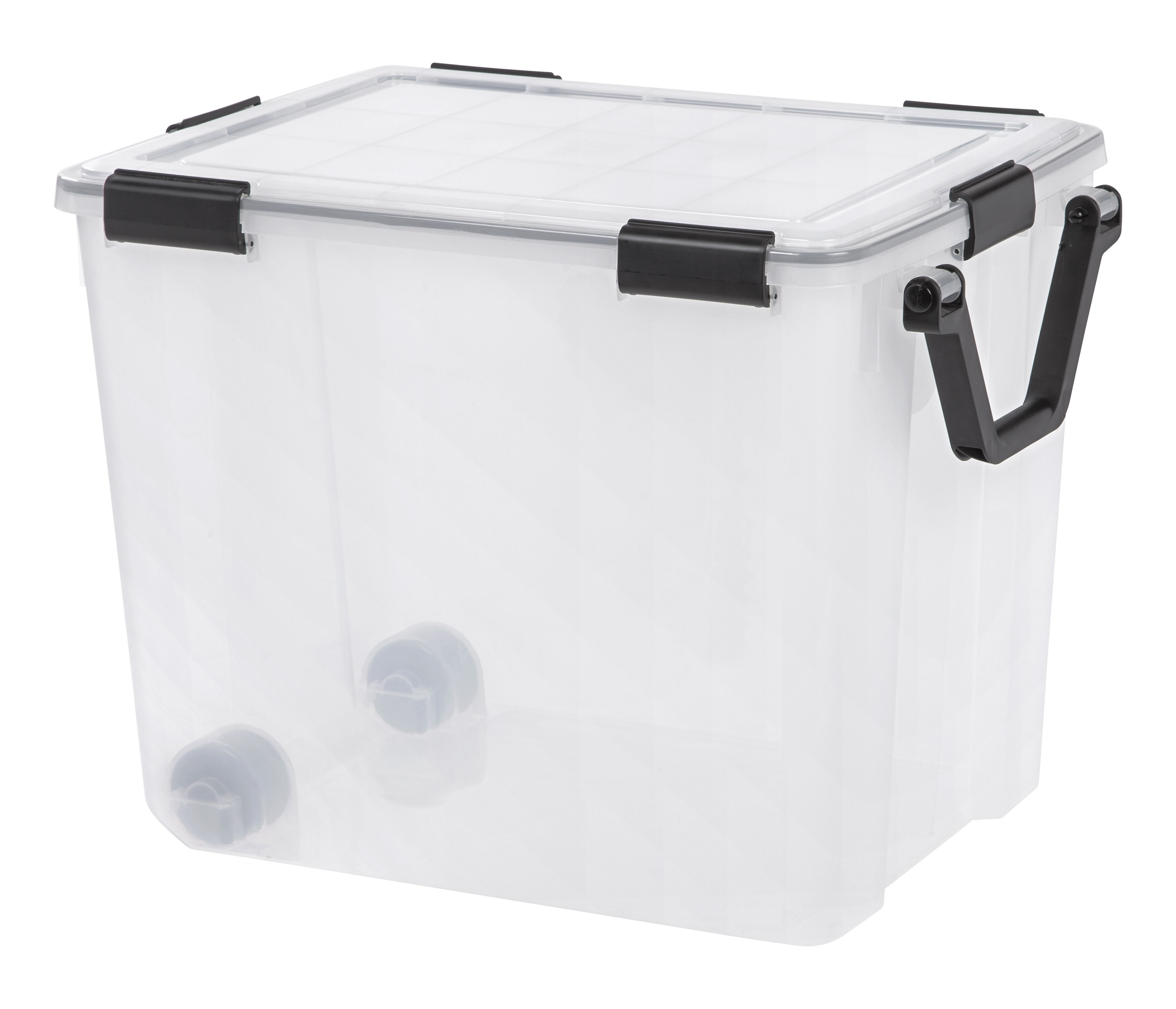 IRIS 103 Quart WEATHERTIGHT&reg; Storage Box, Clear