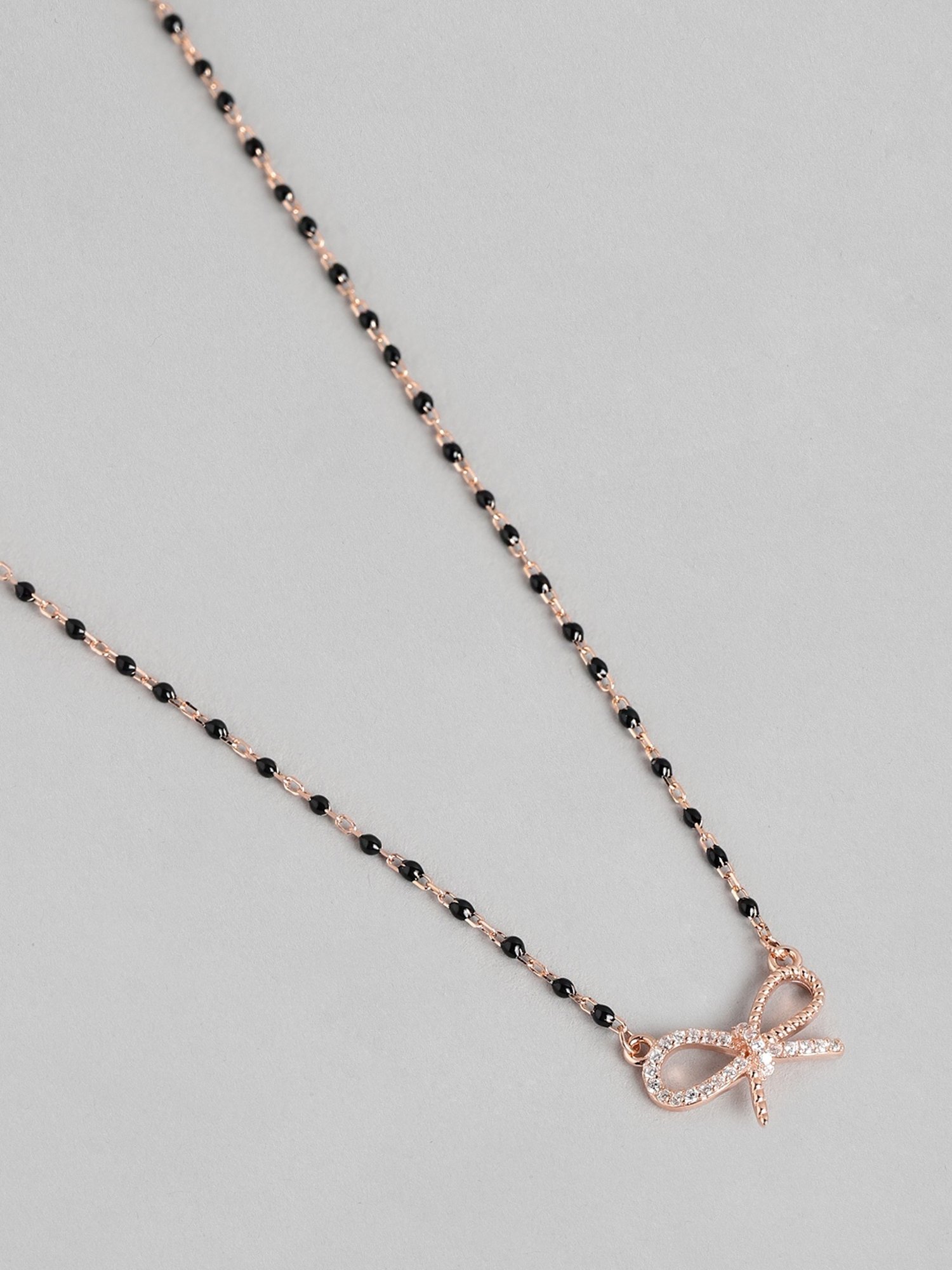 Zavya 92.5 Sterling Silver Radiant Mangalsutra for Women