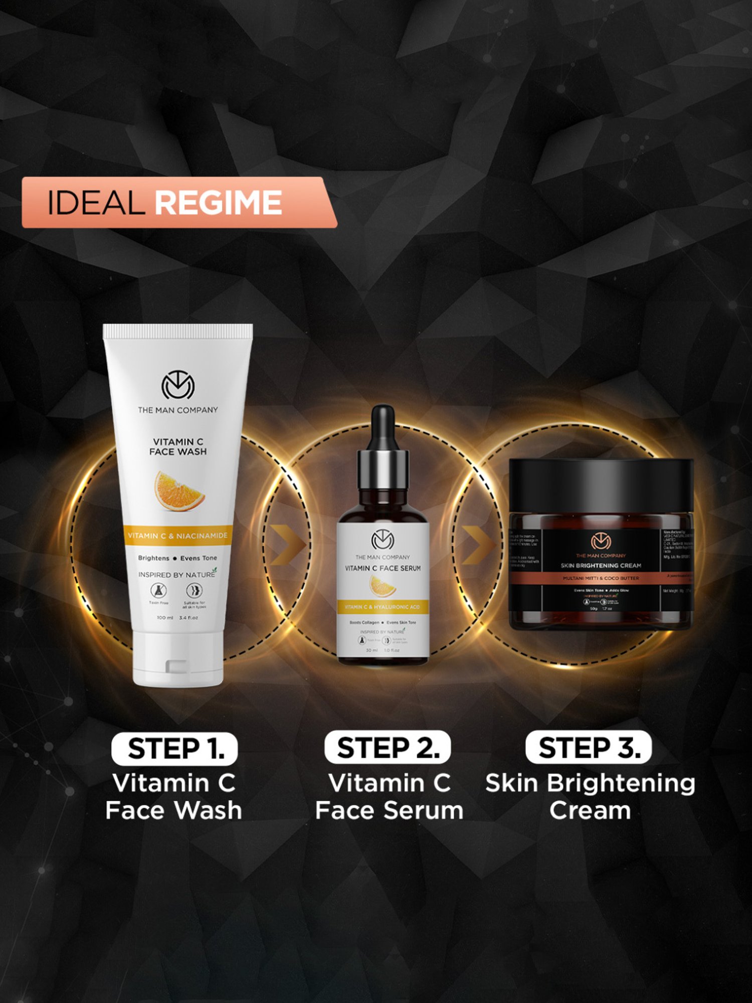 The Man Company Skin Brightening Cream - 50 gm