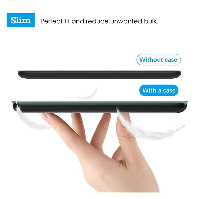 Case Compatible with AllNew K i n d l e 10th Generation 2019 Releases Light Thin Shell Tablet Screen Protector Smart Cover and Case with Auto SleepWake for EReader 2019 Almond Blossom