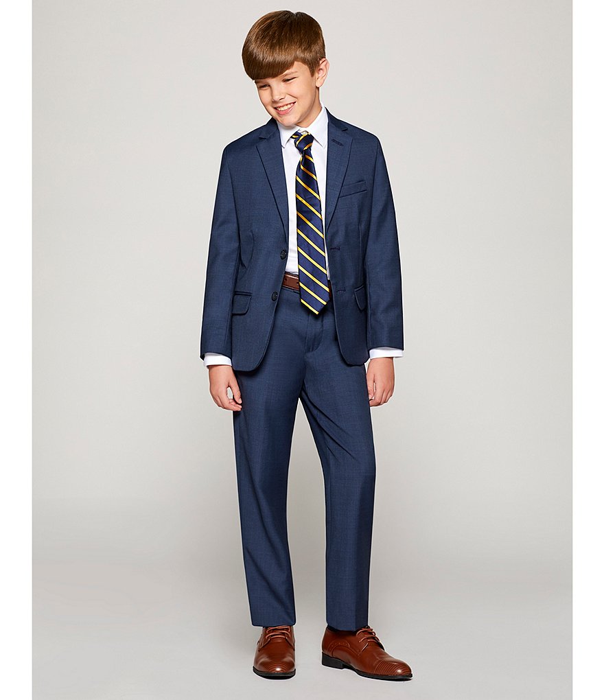 Class Club Big Boys 8-20 Husky Fit Twill Pants